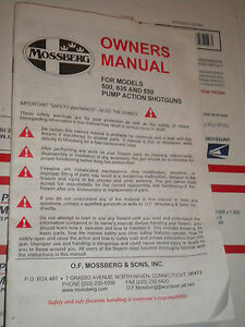 downloadable mossberg 500 owners manual